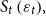 upper S Subscript t Baseline left parenthesis epsilon Subscript t Baseline right parenthesis comma