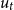 u Subscript t