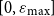 left bracket 0 comma epsilon Subscript max Baseline right bracket