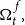 normal upper Omega Subscript t Superscript f Baseline comma
