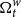 normal upper Omega Subscript t Superscript w