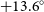 plus 13.6 Superscript ring