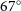 67 Superscript ring