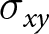 sigma xy