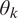 theta Subscript k