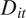 upper D Subscript i t