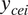 y Subscript c e i