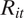 upper R Subscript i t