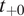 t Subscript plus 0