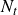 upper N Subscript t
