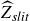 ModifyingAbove upper Z With caret Subscript italic slit