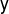 sans serif y