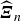 ModifyingAbove bold italic upper Xi With caret Subscript n