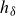 h Subscript delta
