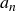 a Subscript n