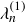 lamda Subscript n Superscript left parenthesis 1 right parenthesis