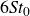 6 italic St Subscript 0