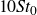 10 italic St Subscript 0