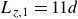 upper L Subscript z comma 1 Baseline equals 11 d