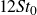 12 italic St Subscript 0
