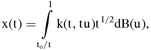 Fractional Brownian Motion Chapter 6 Stochastic Calculus And Differential Equations For Physics And Finance Fractional Brownian Motion Chapter 6 Stochastic Calculus And Differential Equations For Physics And Finance