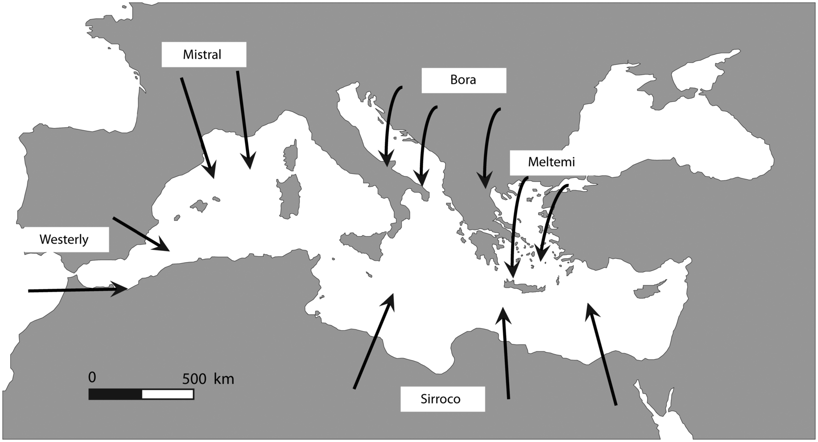 The Maritime Environment Of The Aegean Sea Four Maritime Networks In The Mycenaean World