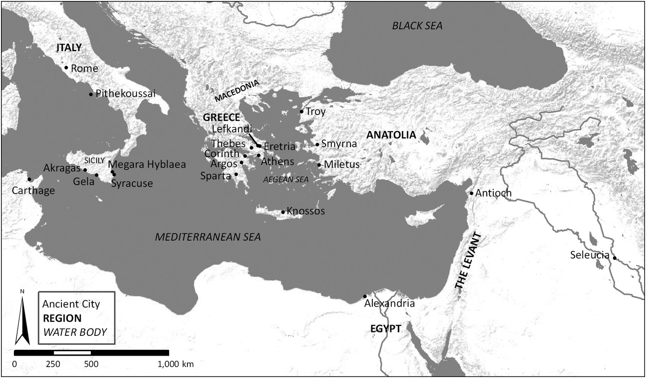 ancient cities in greece