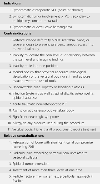 Vertebroplasty and kyphoplasty (Chapter 21) - Textbook of Interventional  Neurology