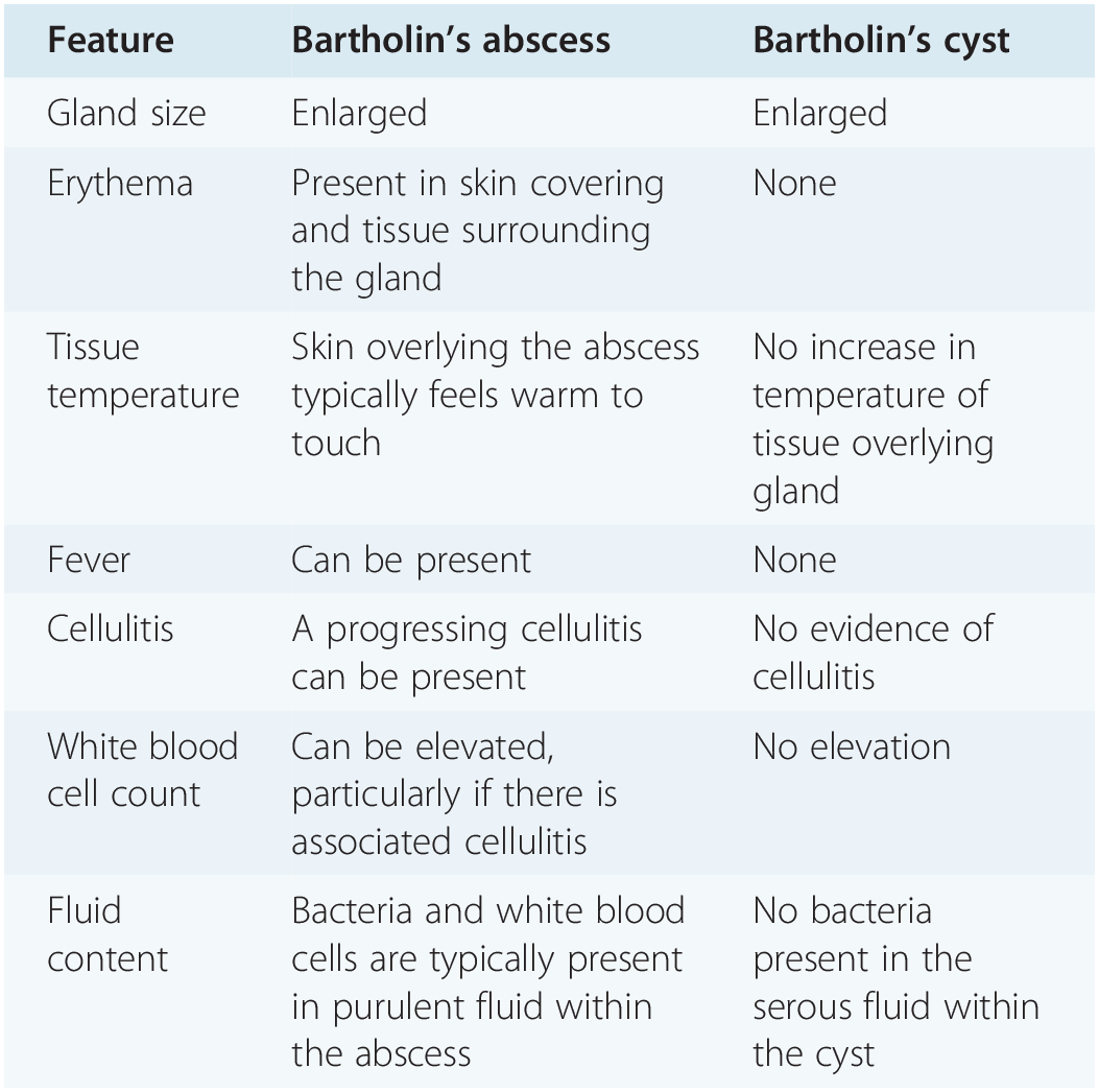 Bartholin's cyst and abscess treatment - GYNECOLOGY