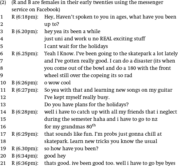 conversational interaction definition