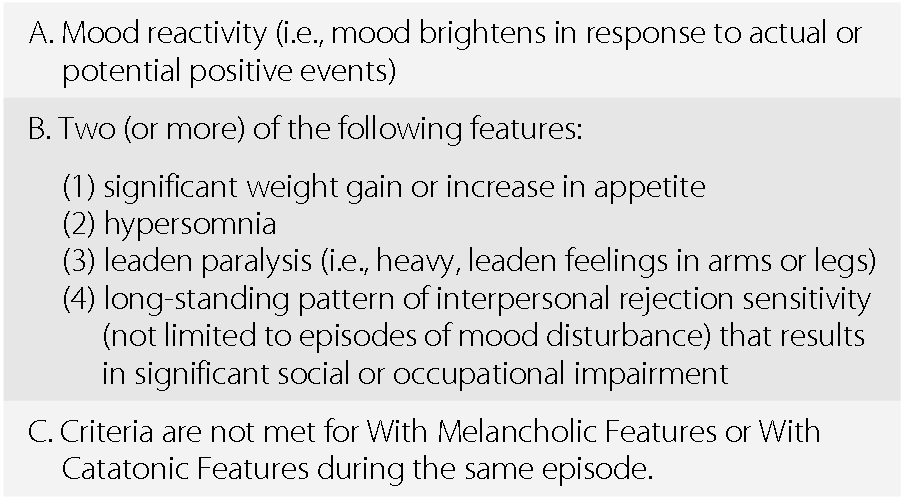 depression dsm 5