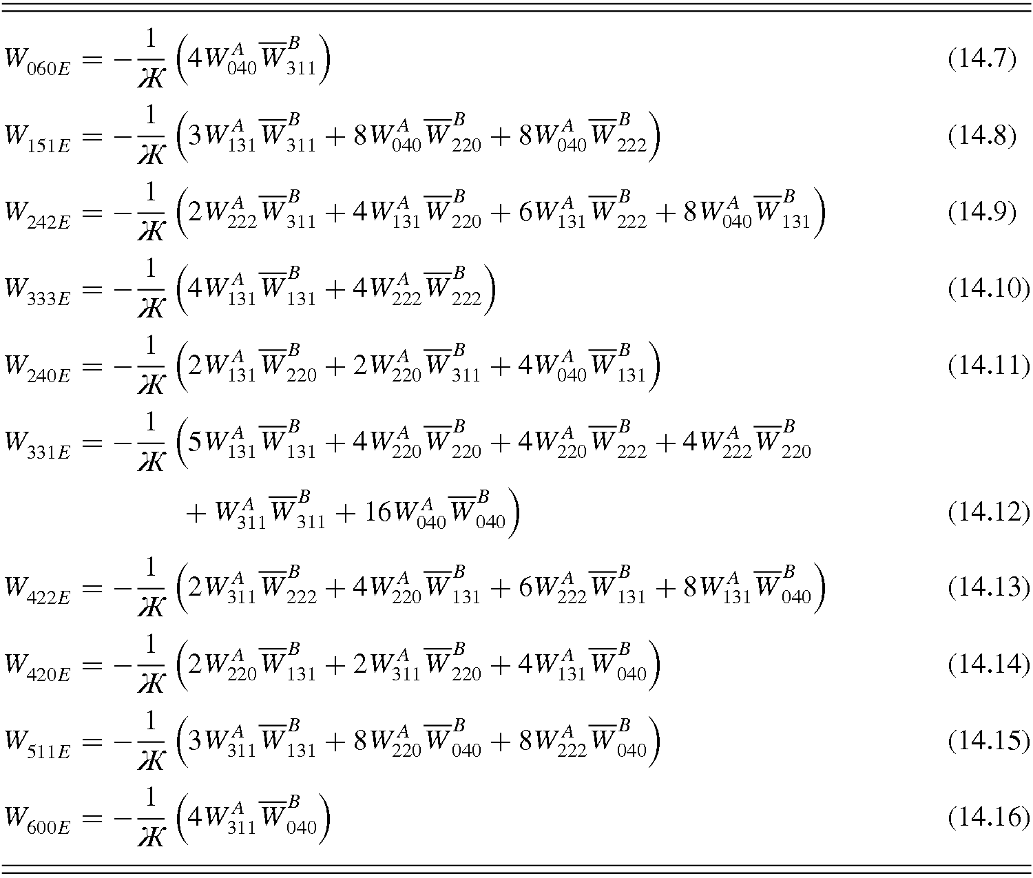 Sixth-order aberration coefficients (Chapter 14) - Introduction to