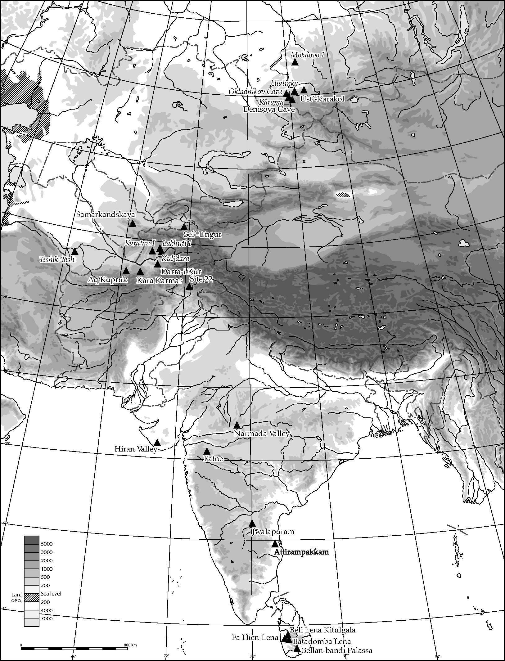 The Initial Upper Pleistocene Dispersal of Homo sapiens Out of Africa  (Chapter 5) - Human Adaptation in the Asian Palaeolithic