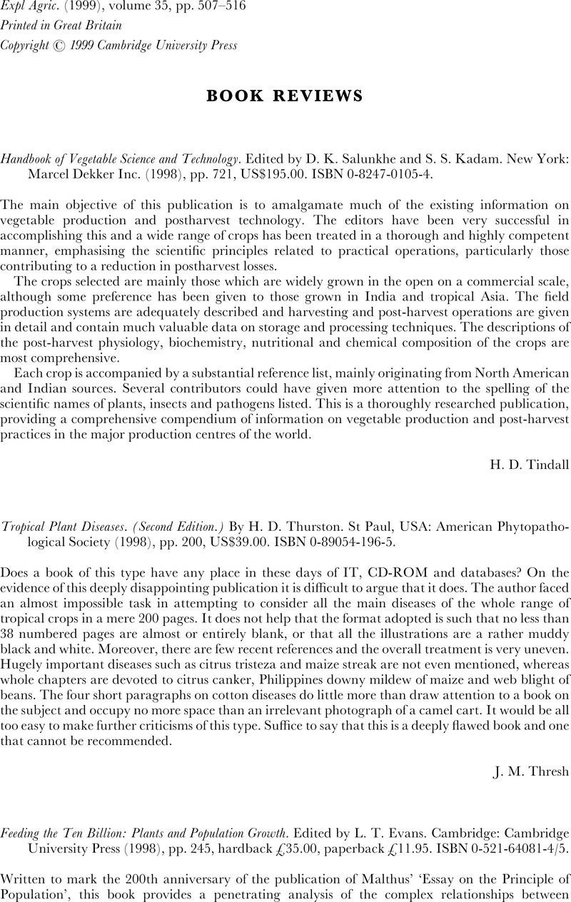 Take All Disease Of Cereals A Regional Perspective Edited By D Hornby With Contributions From G L Bateman R J Gutteridge P Lucas A E Osborn E Ward And D J Yarham