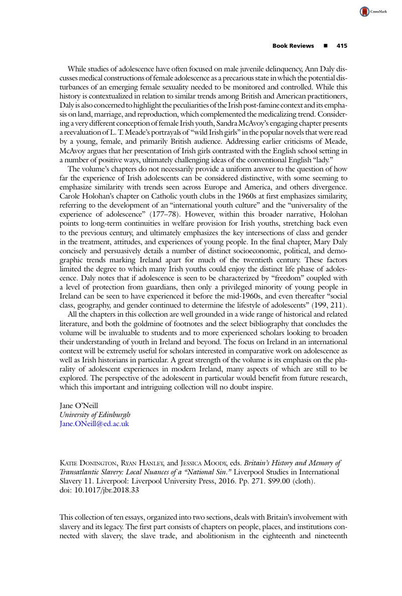 Persuasive Essay Thesis Examples Katie Donington Ryan Hanley And Jessica Moody Eds Britains History And Memory Of Transatlantic Slavery Local Nuances Of A National Sin Critical Essay Thesis Statement also Essay Paper Writing Services Katie Donington Ryan Hanley And Jessica Moody Eds Britains Process Essay Example Paper