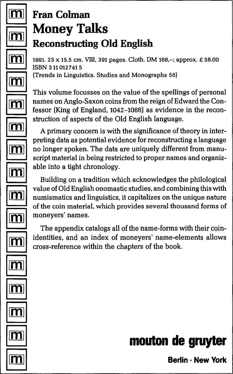 Lin Volume 28 Issue 1 Cover And Back Matter Journal Of Linguistics - lin volume !   28 issue 1 cover and back matter