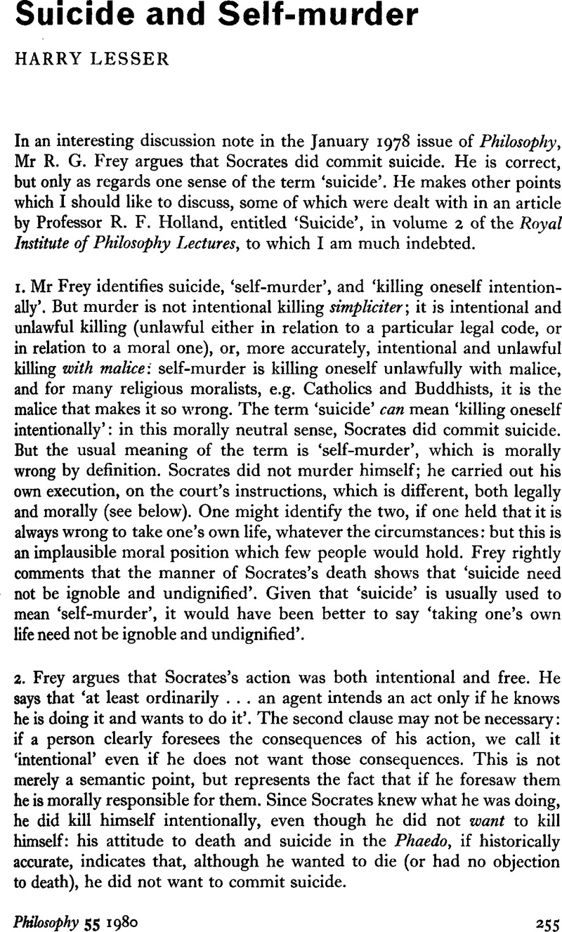 suicide paragraph