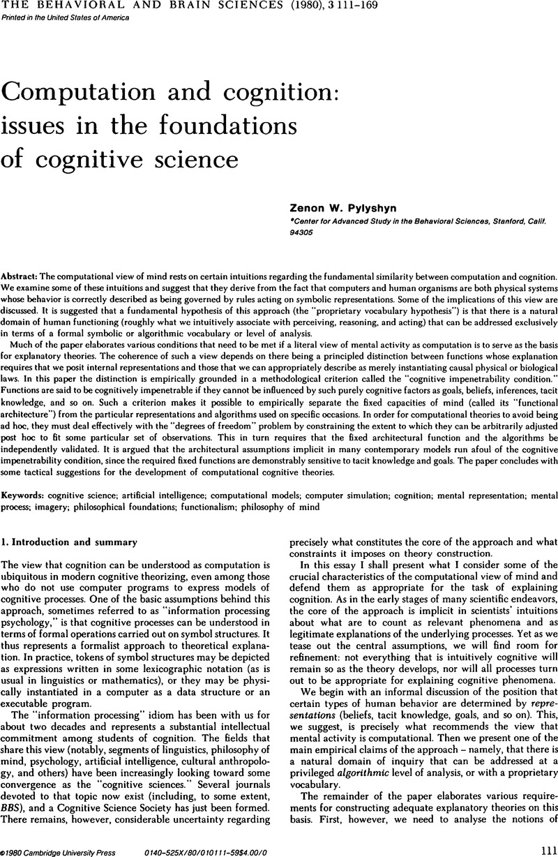 what is the scientific study of behavior and mental processes