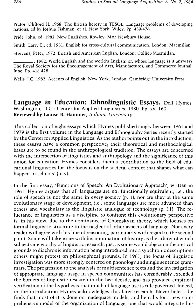 Doctoral Dissertations — Linguistics