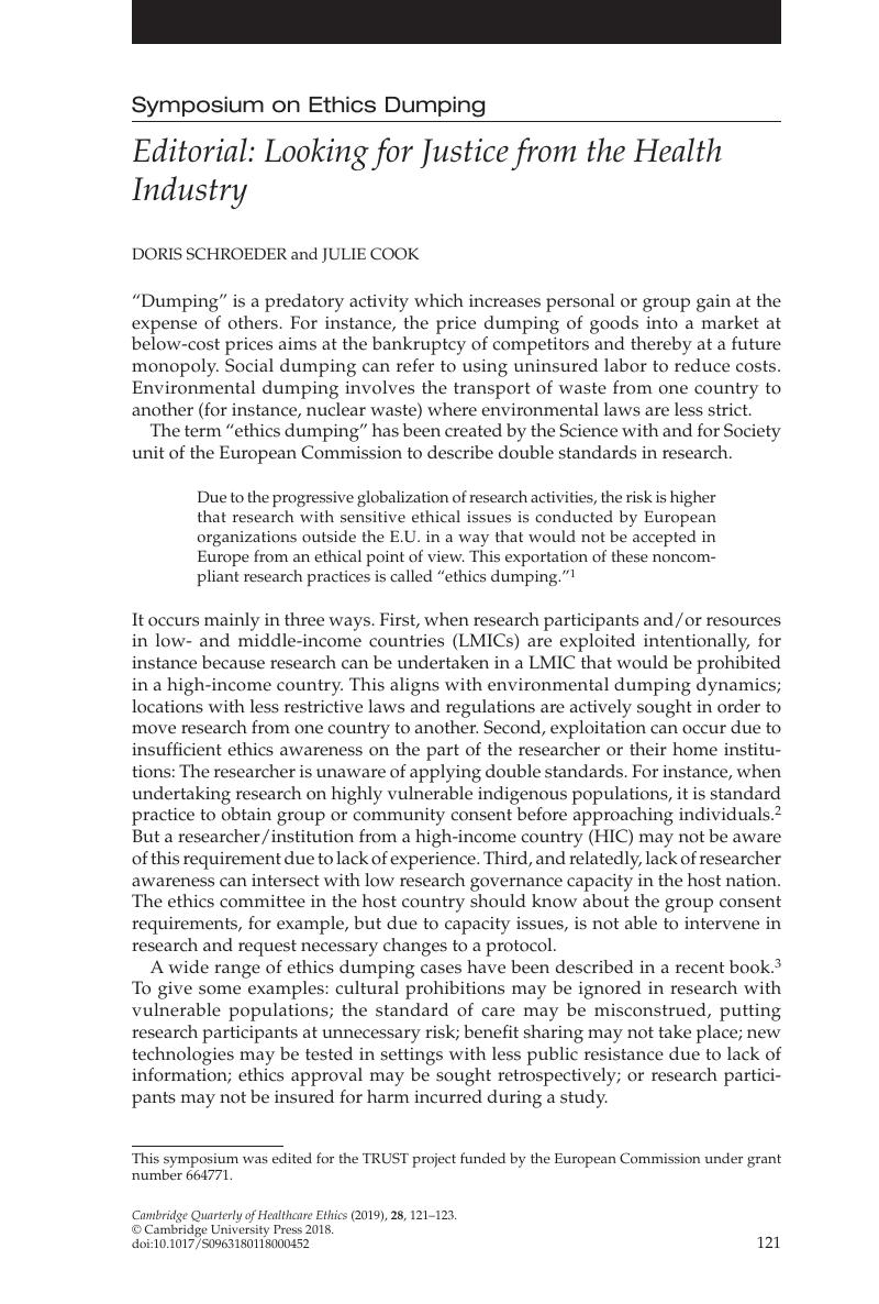 Editorial Who Is Looking Out For These >> Editorial Looking For Justice From The Health Industry Cambridge Editorial Who Is Looking Out For These >> Editorial Looking For Justice From The Health Industry Cambridge
