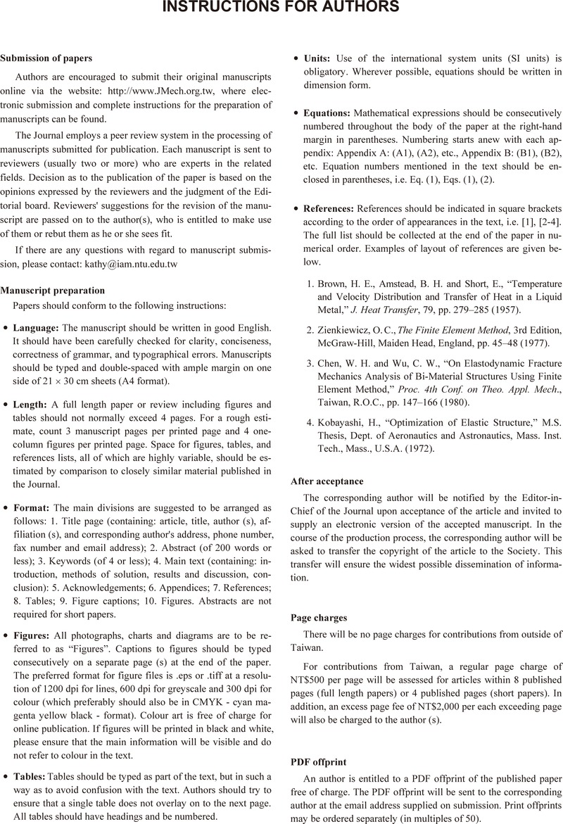 Jom Volume 29 Issue 3 Cover And Back Matter Journal Of Mechanics Cambridge Core