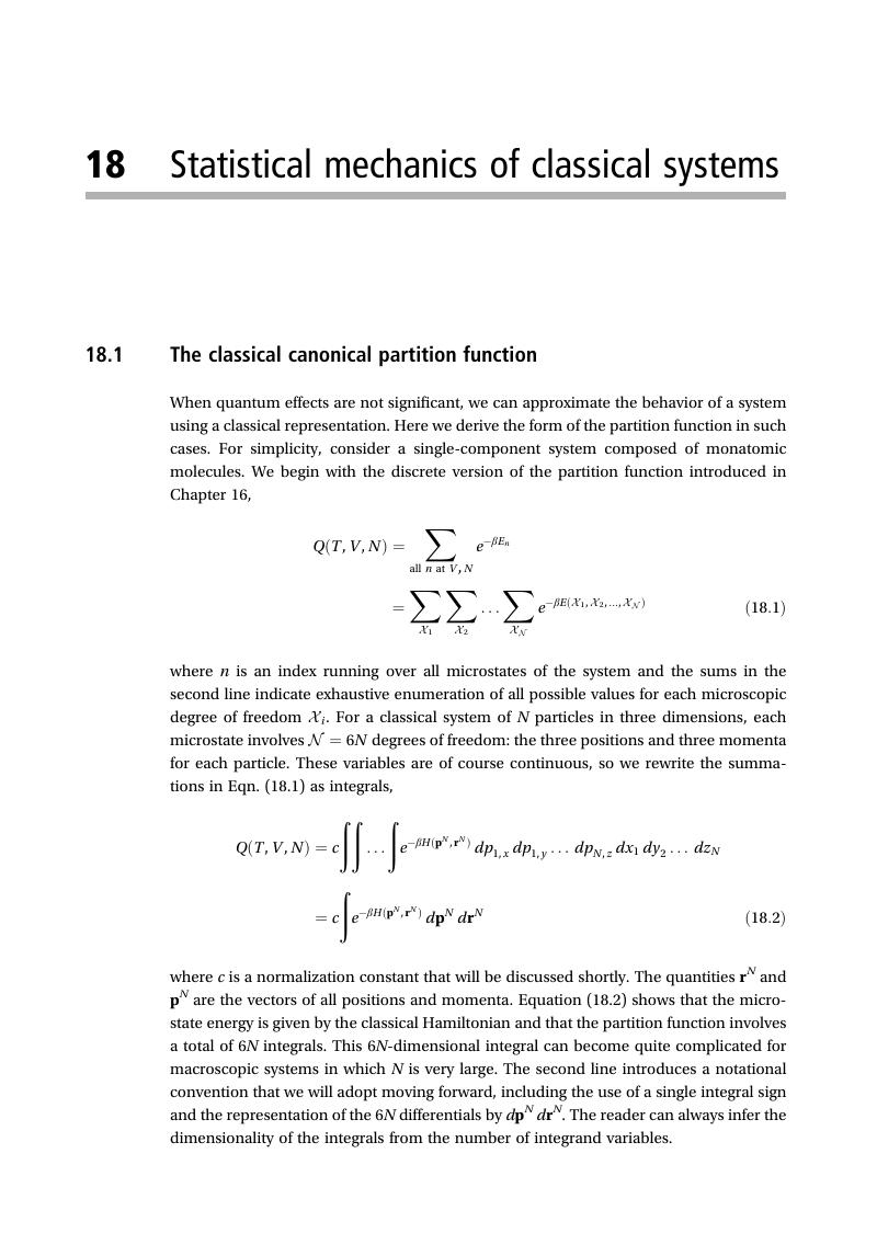 Gemengd Eerlijkheid Emulatie Statistical mechanics of classical systems (Chapter 18) - Thermodynamics  and Statistical Mechanics