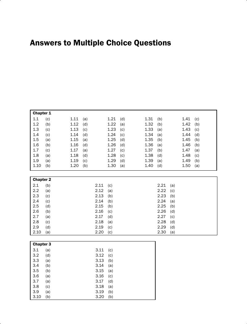 multiple choice answer sheet pdf