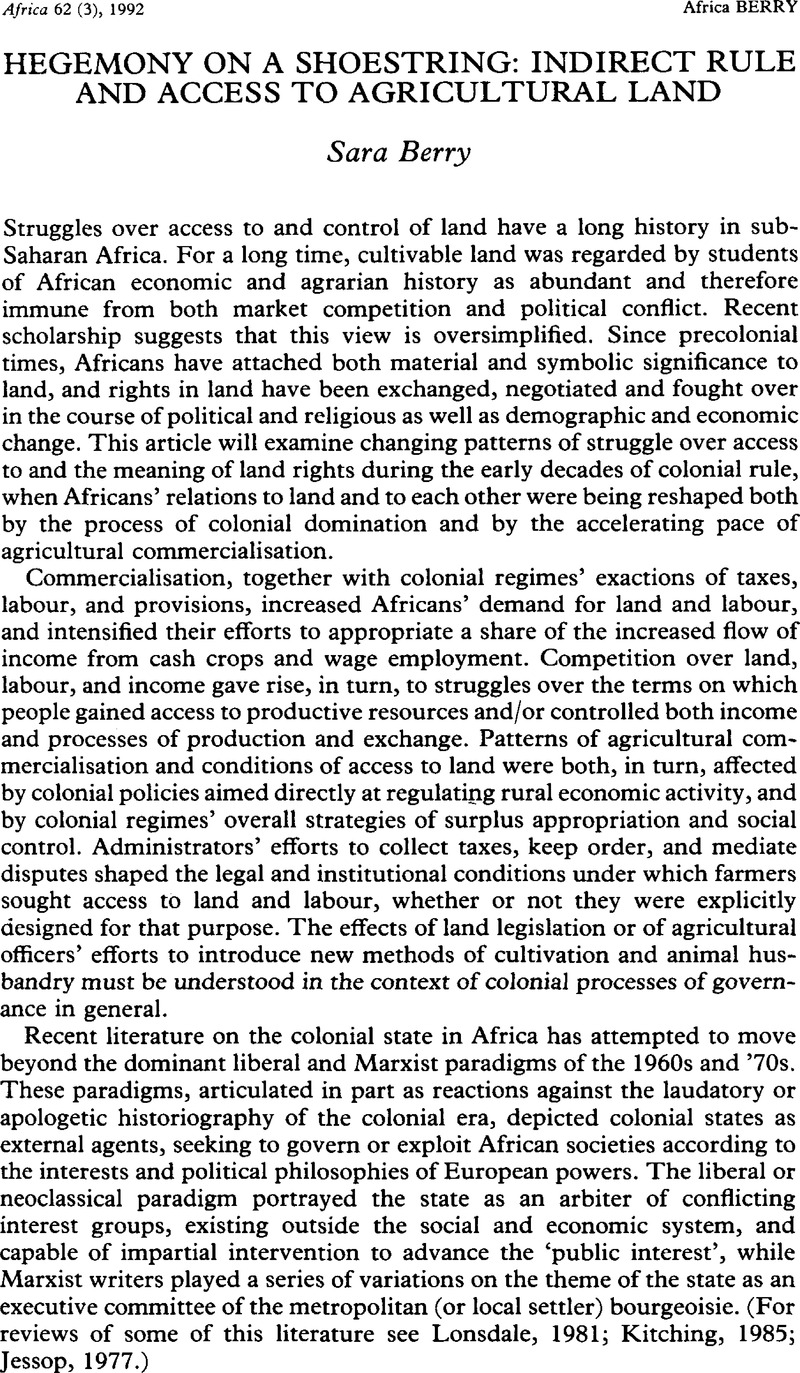 hegemony-on-a-shoestring-indirect-rule-and-access-to-agricultural-land