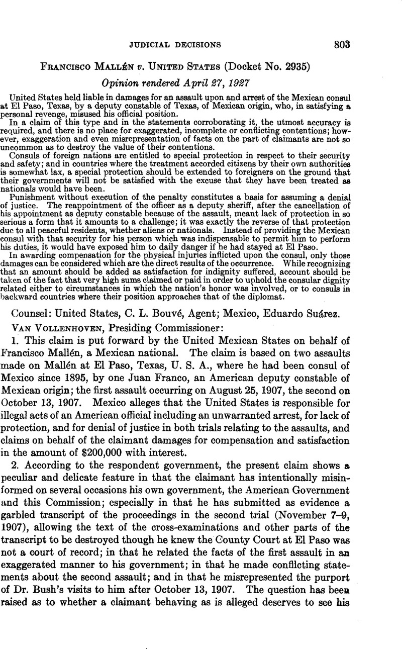 francisco-mall-n-v-united-states-docket-no-2935-american-journal-of-international-law