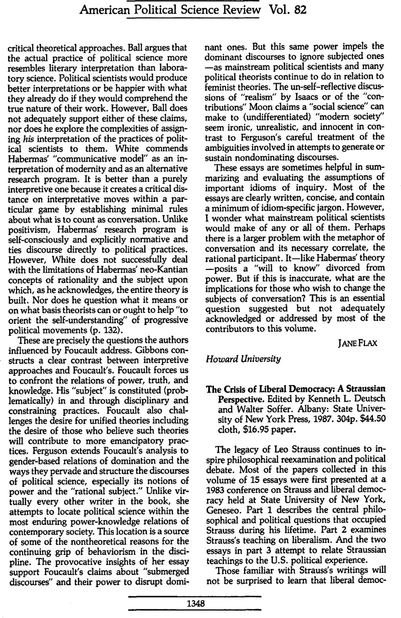 The Thomist: A Speculative Quarterly Review