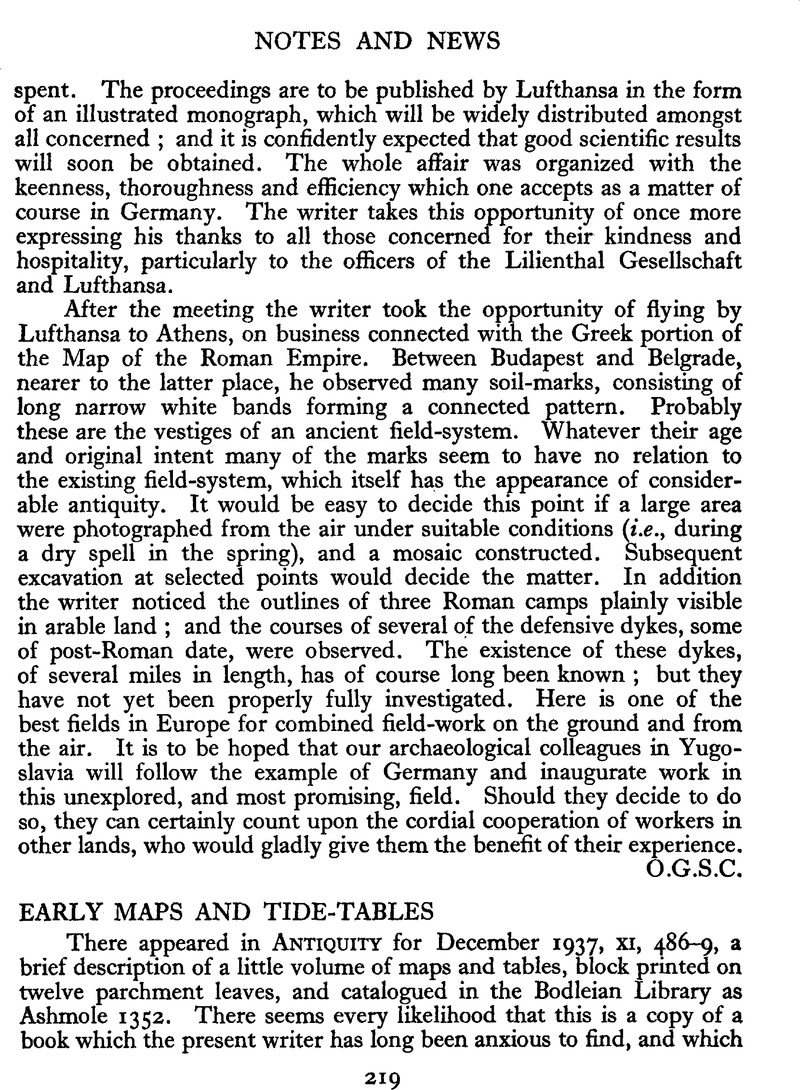 Early Maps and TideTables Antiquity Cambridge Core