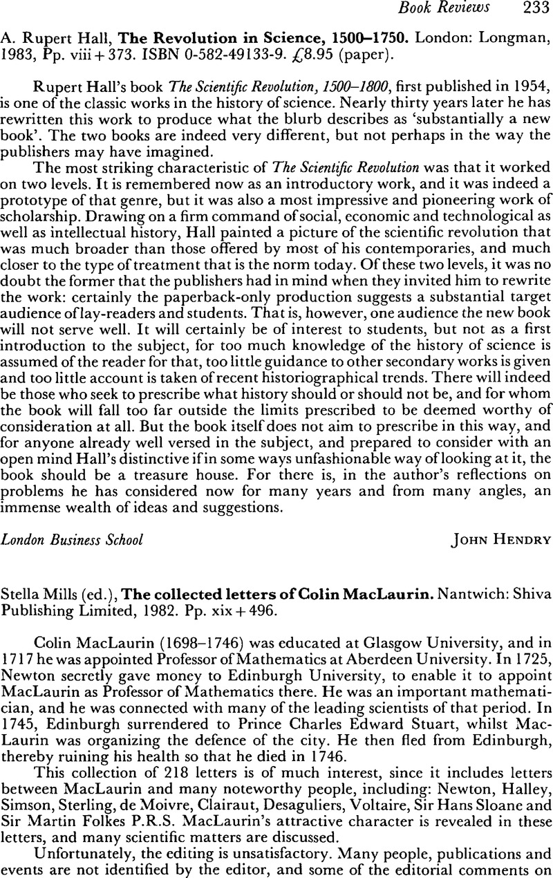 history-of-mathematical-sciences-a-rupert-hall-the-revolution-in