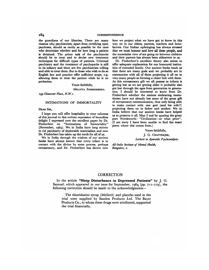 Correction The British Journal Of Psychiatry Cambridge Core 6034