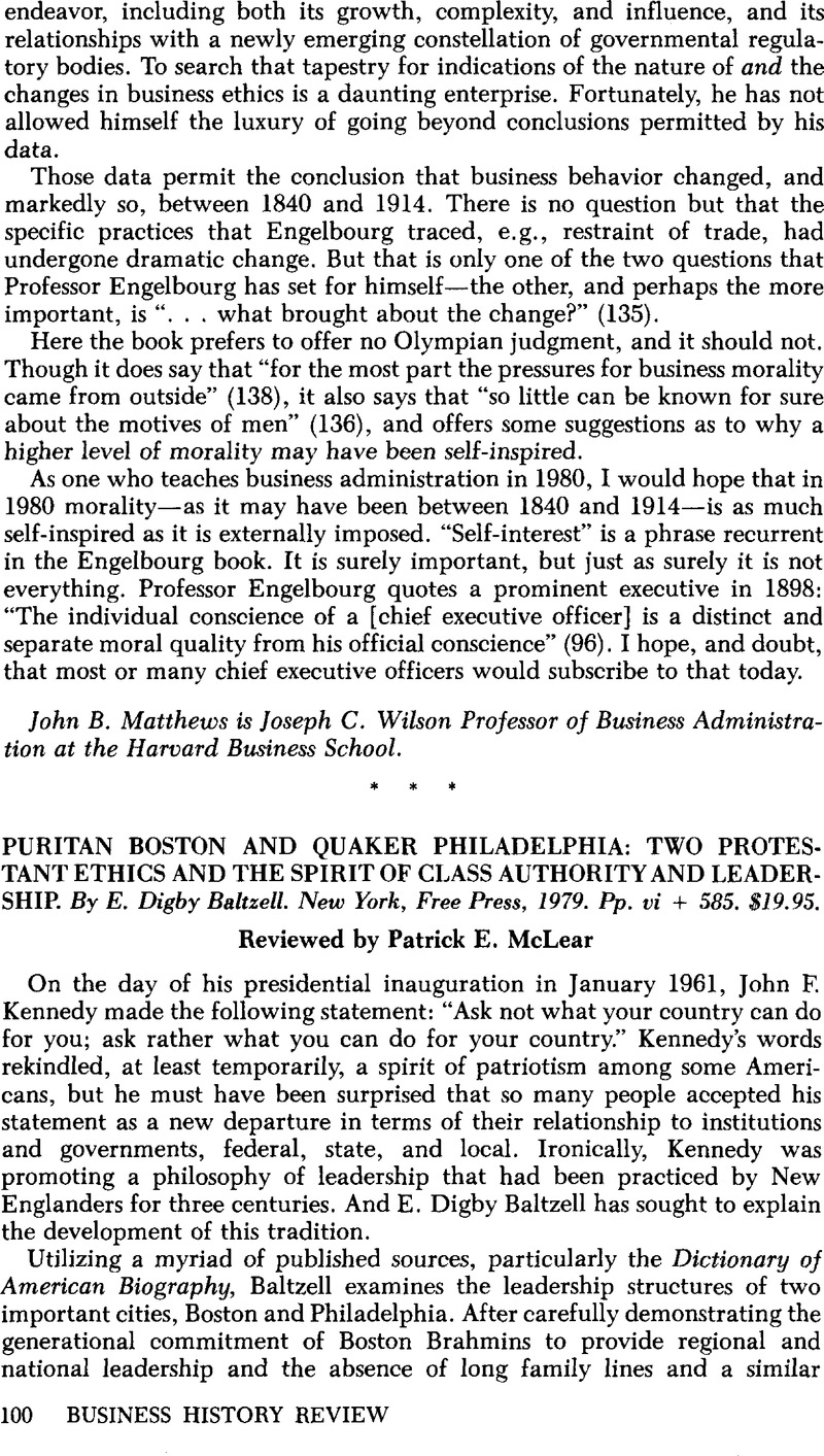 Puritan Boston and Quaker Philadelphia: Two Protestant Ethics and the ...